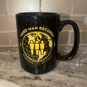 Third Man Records Black & Yellow Logo Mug